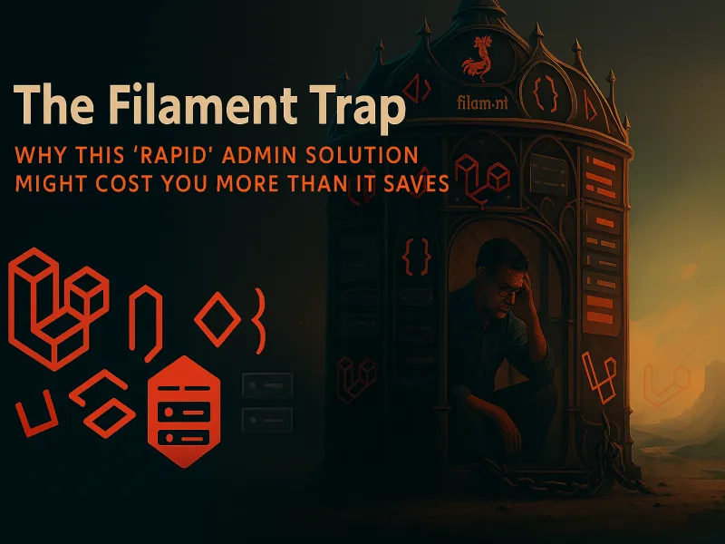 The Filament Trap: Why This "Rapid" Admin Solution Might Cost You More Than It Saves